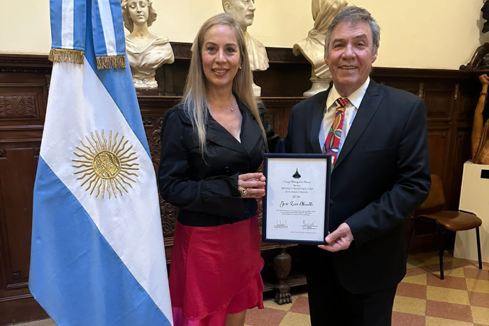 José Luis Novelli fue declarado como Médico Distinguido de la ciudad